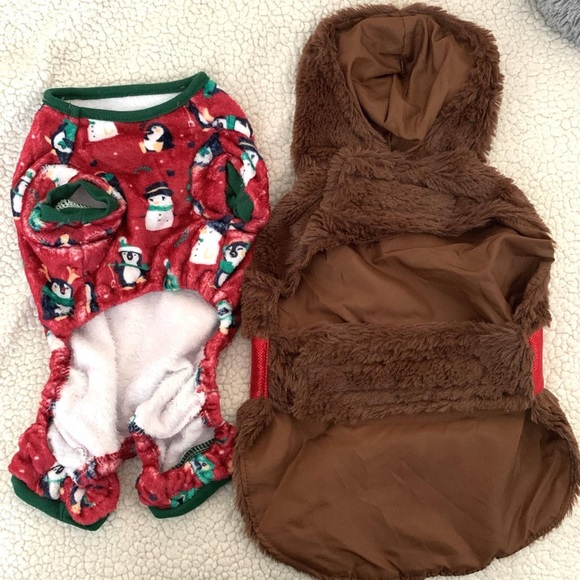 Size Medium Pet Holiday Clothing Bundle - Picture 3 of 3
